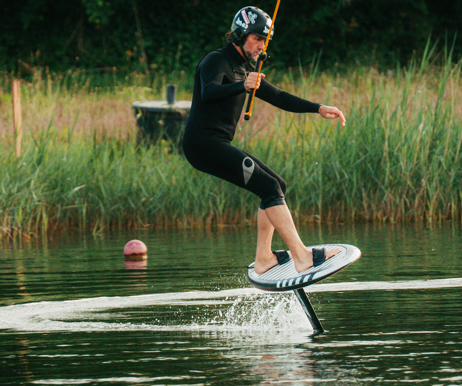 Session Foil au South Wake Park — survolez le lac